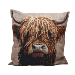 Poduszka Dekoracyjna Krowa Byk 3D 45x45 Kolor